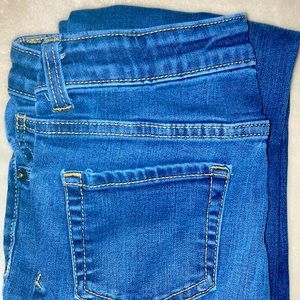 Girls Cat and Jack Dark Wash Bootcut Jeans